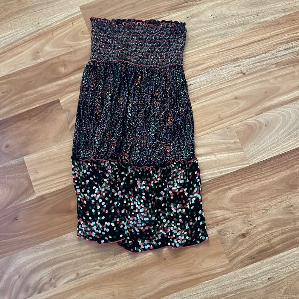 Tube top dress